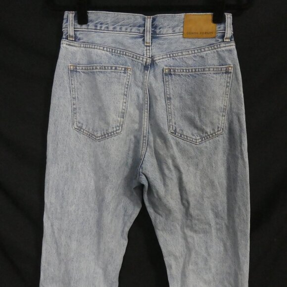 DENIM FORUM - The Jane 70's Super High Boot - 30L | size 28 | Blue Denim Jeans - Picture 13 of 16